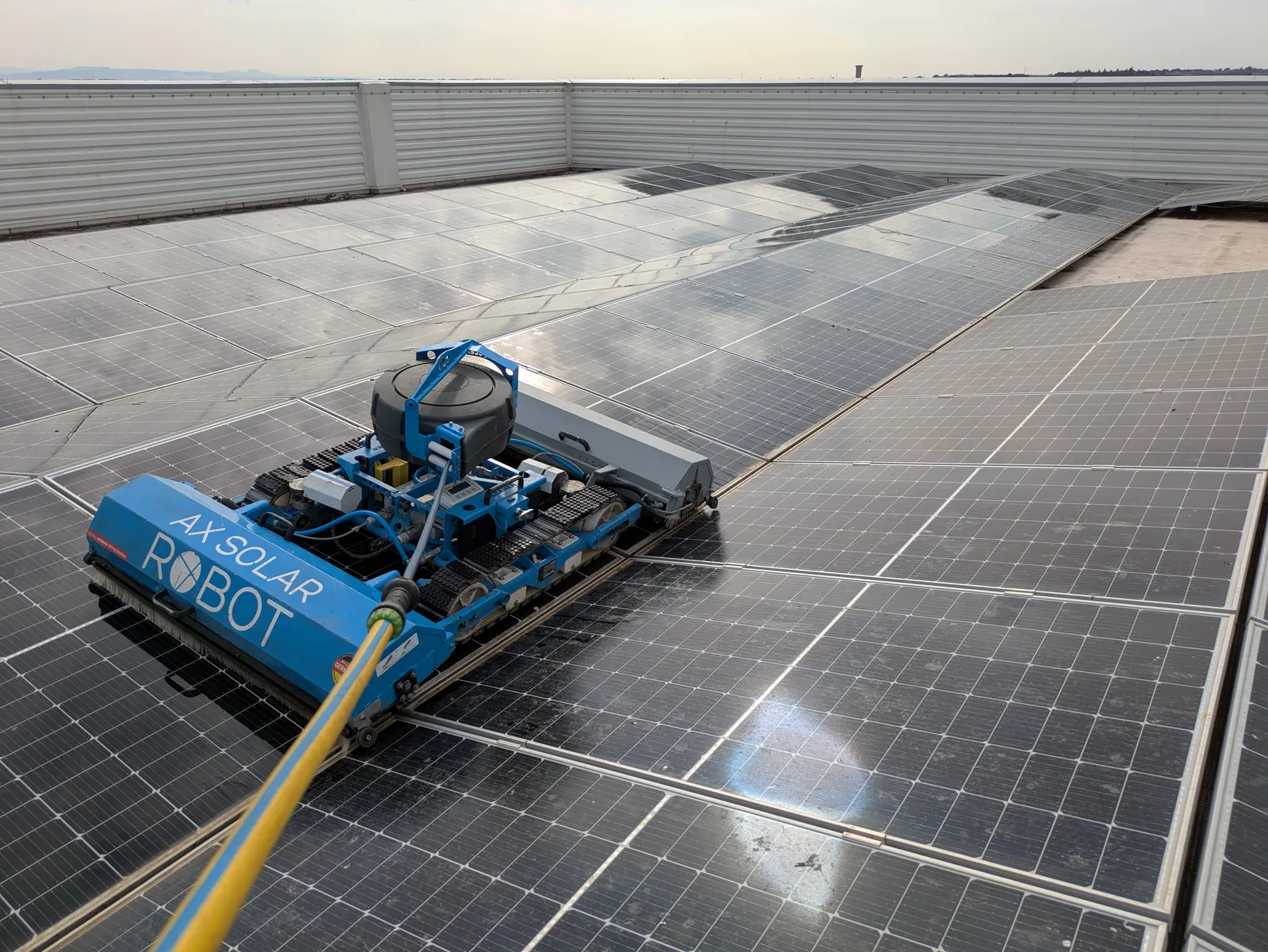 Installation ombrière